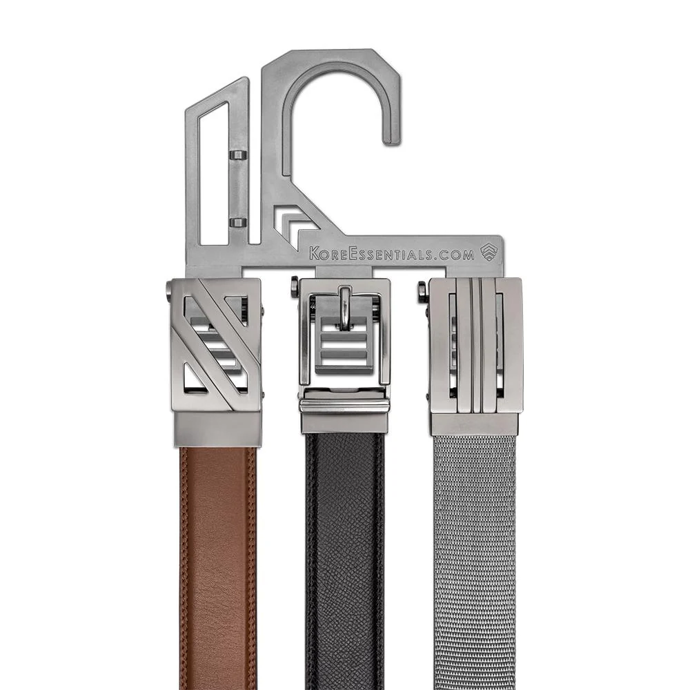 INSPIRE SLIM BUCKLE  |  SLIM FULL GRAIN LEATHER BELT - Image 6