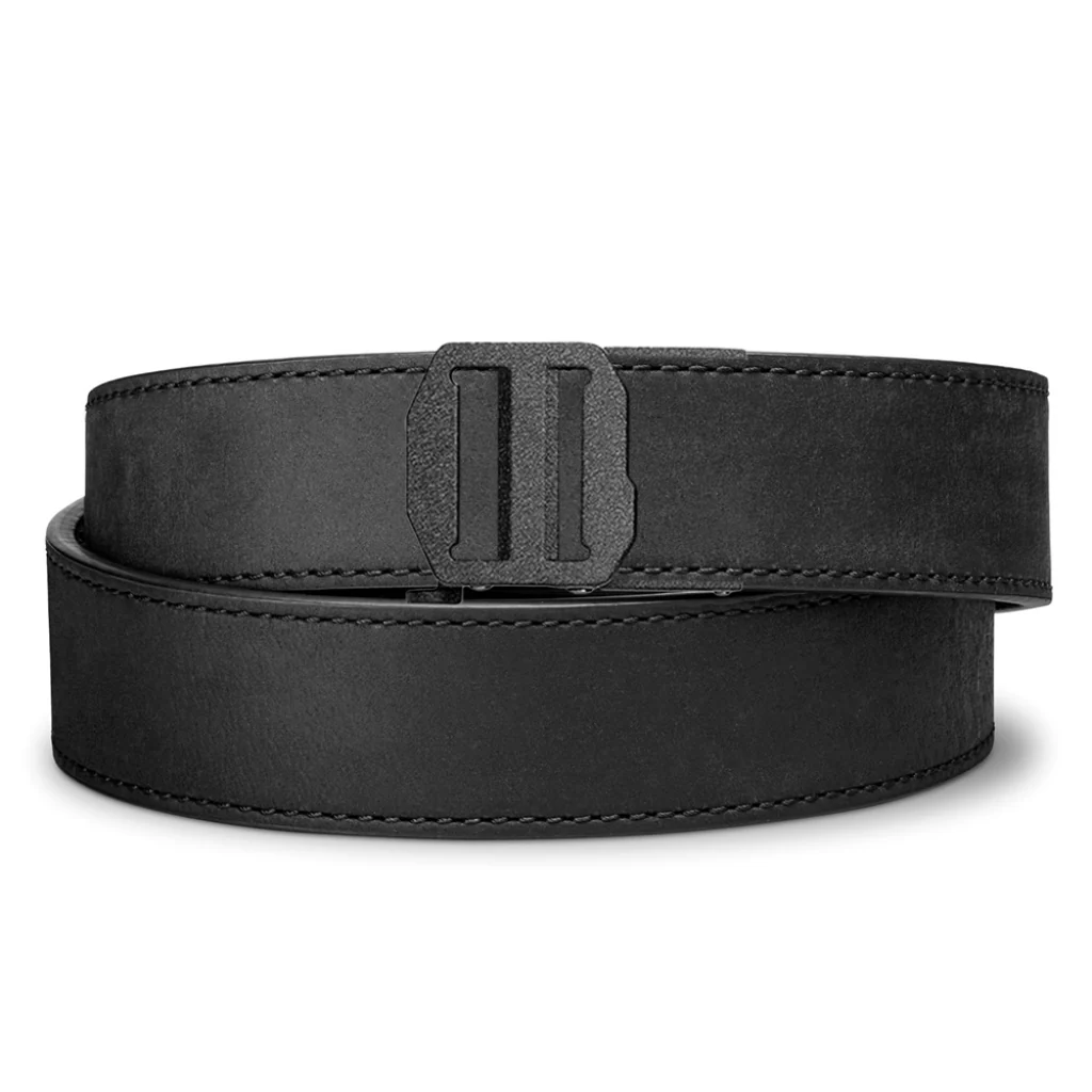 X SERIES BUCKLE  | BLACK BUFFALO LEATHER GUN BELT 1.5" - Image 12