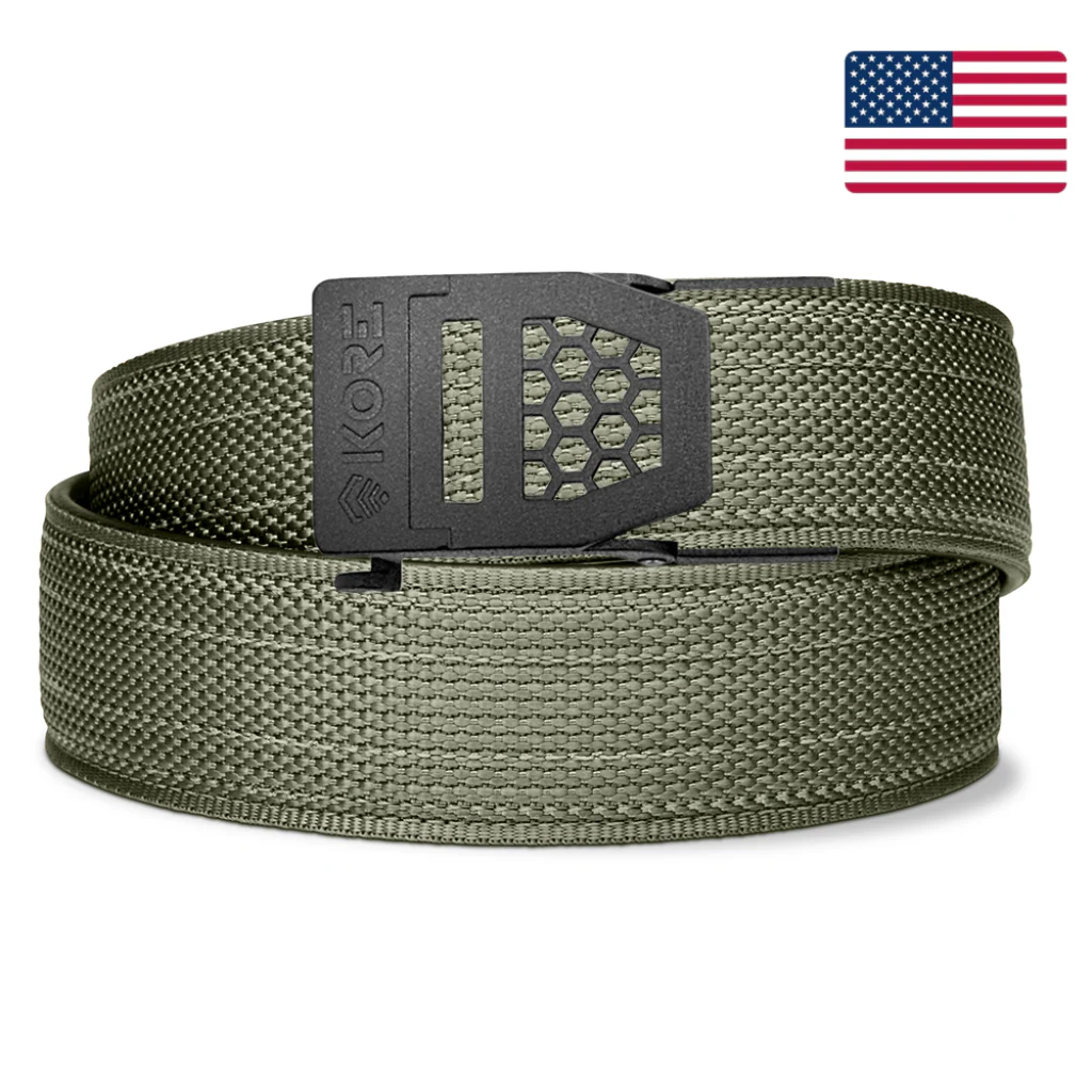 X SERIES BUCKLE  | USA RANGER GREEN TACTICAL NYLON GUN BELT 1.5" - Image 13